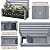 Solid Wood Outdoor Privacy Fence Screen with Planter Box, No-Dig Design with Drainage Holes (Gray, 41" L x 16" W x 72" H)
