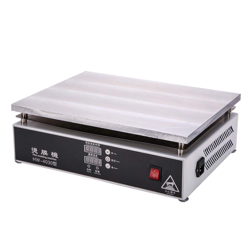 FHRKA Cellophane Packaging Machine Commercial BOPP Film Multifunctional LCD Screen Separator with Constant Temperature Heating Plate (400 * 300mm)