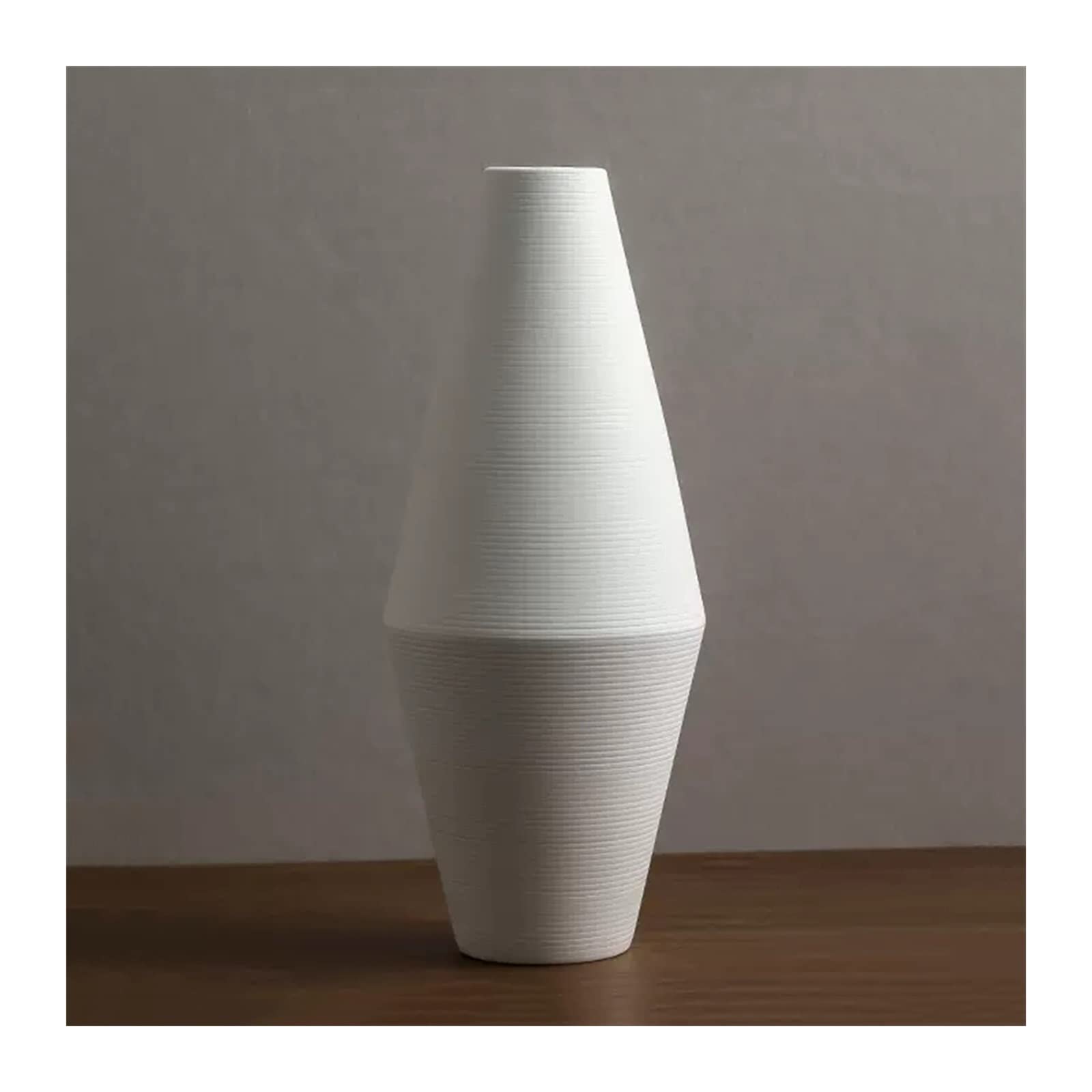 asdchZen Vases Simple Vase Hydroponic Culture Flowers Green Plants Vases Dried Flowers Flower Arrangement Decoration Bedroom Living Room Home Decoration Flowers Vases,One Color-E