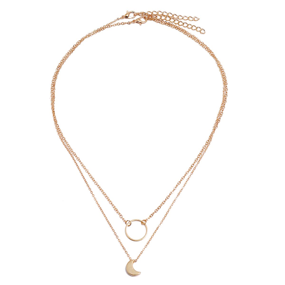 Shining Diva Fashion Stylish Multilayer Chain Pendant Necklace for Women and Girls (rrsd14586np), Gold (B0BXD4MG4W) Amazon Price History, Amazon Price Tracker