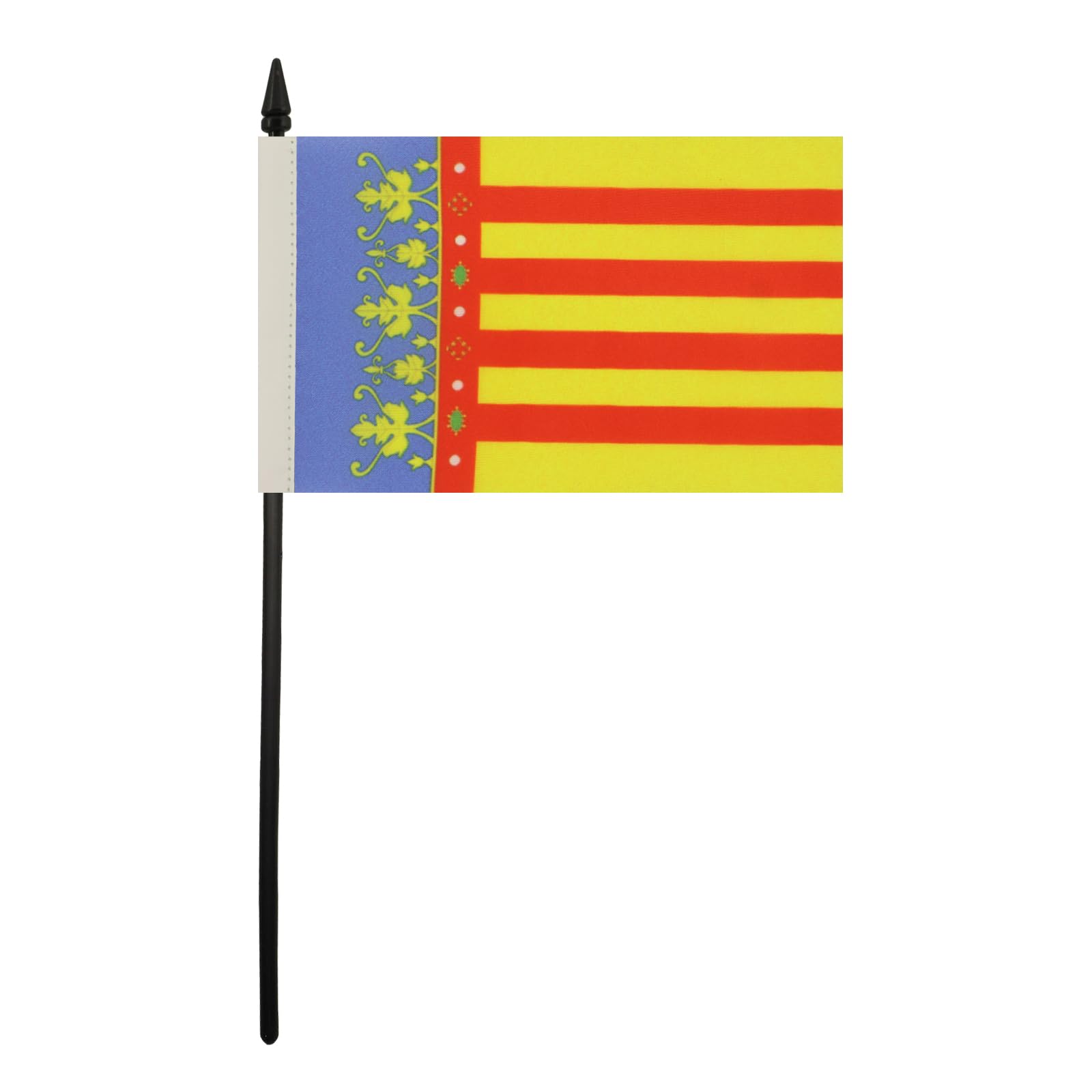 AZ FLAG, Valencian Community Table Flag 4'' x 6'' - Image 2