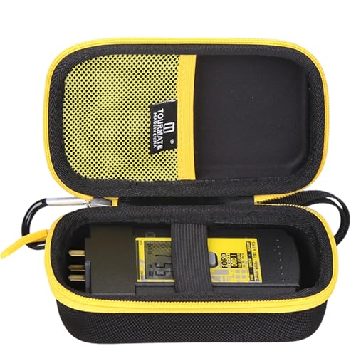 Tourmate Hard Storage Case for INNOVA Code Reader,Travel Case for 3145 Ford Digital OBD1 Code Reader,Protective Hard Shell Portable Travel(Box for Sale) (Black & Yellow, S)