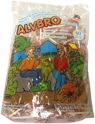 Amazon.com: Alvbro Little Chicken Lollipop - Pollito Asado (40 Pieces ...