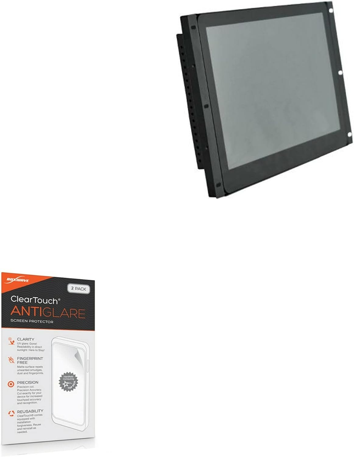 BoxWave Screen Protector Compatible with SuperLogics SL-PPC-13AWHD-J5040-S19 - ClearTouch Anti-Glare (2-Pack), Anti-Fingerprint Matte Film Skin