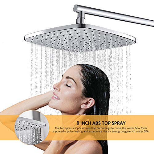 WOOHSE Sistema doccia regolabile in altezza senza