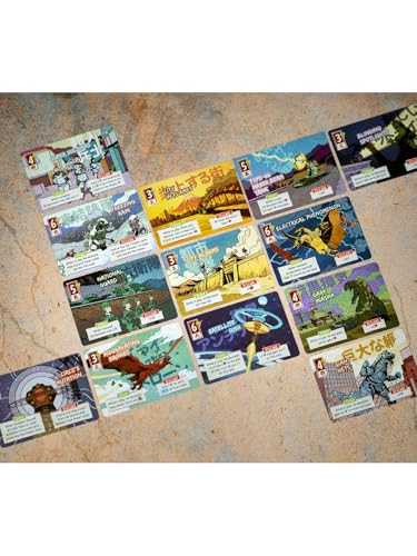 Image of IELLO: King of Tokyo Godzilla, Strategy Board Game, 2 to 6 Players, Ages 8+