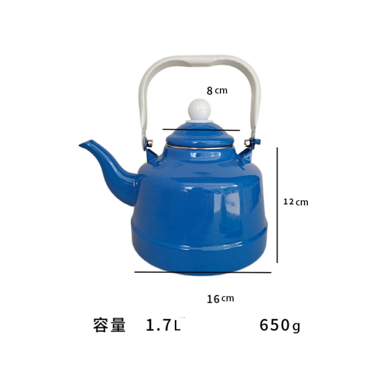 Amazon | [LISHAwanzhu] レトロホーローケトル おしゃれ やかん