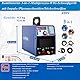 PLASMARGON 3 in 1 Combo Plasmaschneider WIG Schweißgerät MMA Wechselrichter Kombischweißgerät Plasmaschneider TIG MMA | IGBT | Digitale LCD Anzeige | HF-Zündung CT418P