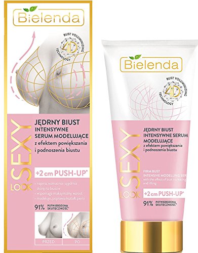 Bielenda Invisible Bra Gel Silicone & Hyaluronic Acid +2 Cm Push-Up, 4.40 Ounce