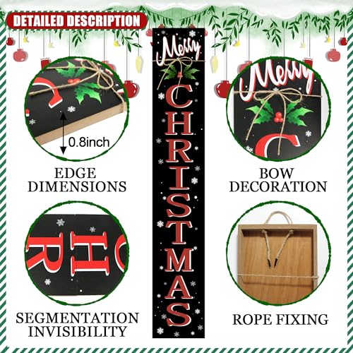 Merry Christmas Wooden Porch Sign 47 Merry Christmas Wooden Porch Sign 47