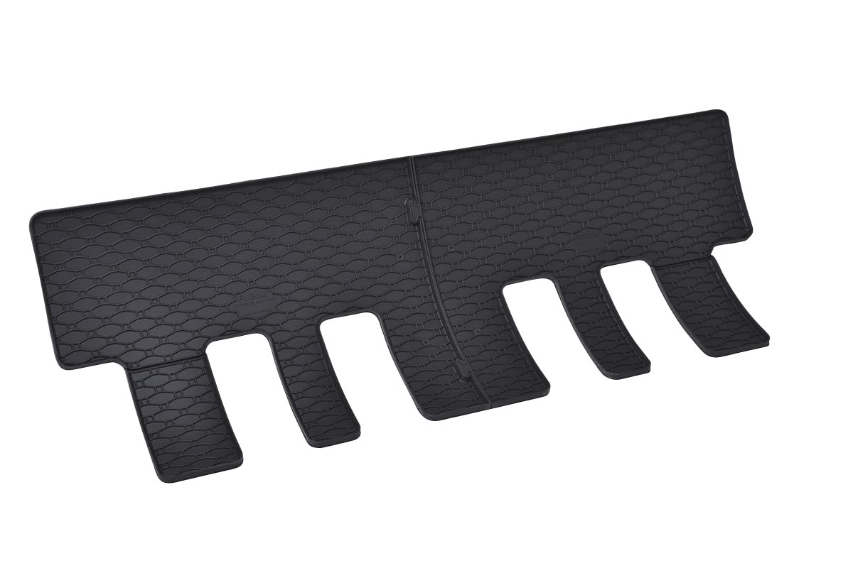 F906226-905854-906042-223B Tappeti in gomma su misura compatibile con Tourneo Custom 8 posti dal 2024-Anterior + 2 file + Baule