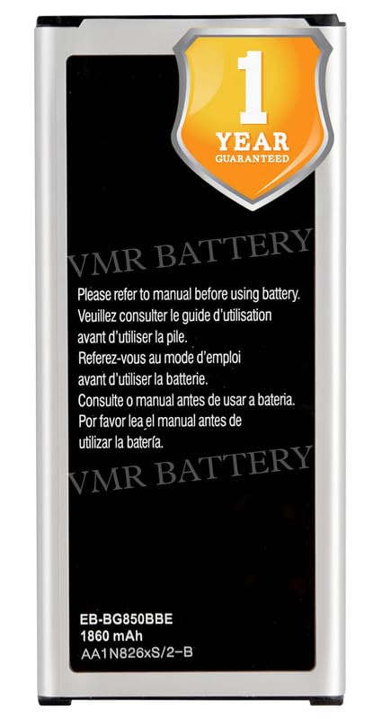 Image of Original EB-BG850BBE Battery Compatible for Samsung Galaxy Alpha (G850, G850A, G850F, G850FQ, G850K, G850L, G850M, G850S, G850T, G850W, G850Y, G8508S) - (1860mAh) - 1 Year Warranty K7