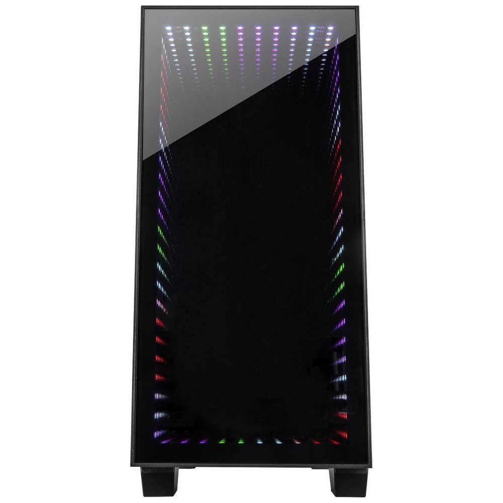 CAJA PC INTER-TECH X-608 INFINITY MICRO TOWER VENTILADOR 1X120MM RGB