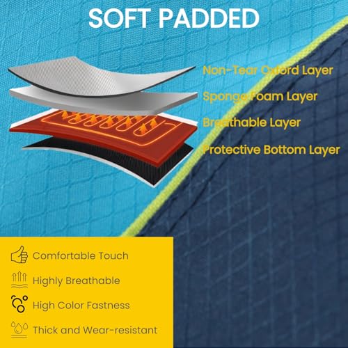 FAIR WIND 2 Pack Oversized Fully Padded Camping Chair with Lumbar Support の商品画像 5