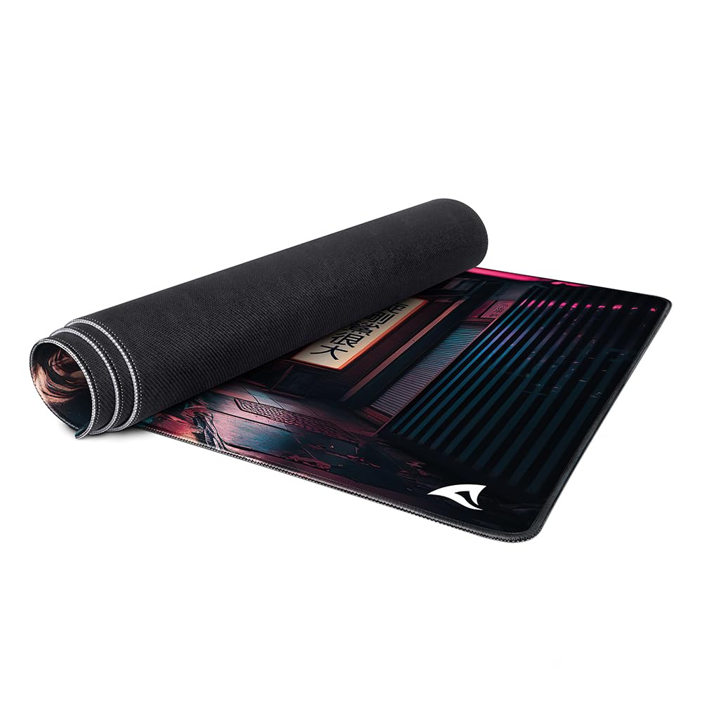 Sharkoon SKILLER SGP40 D5 Tappetino per mouse per gioco da computer Multicolore (Sharkoon SGP40 Mouse Mat [D5])