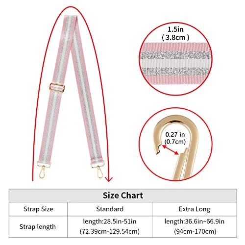 Image of ZOOEASS Wide Shoulder Strap Adjustable Replacement Belt Crossbody Canvas Bag Handbag