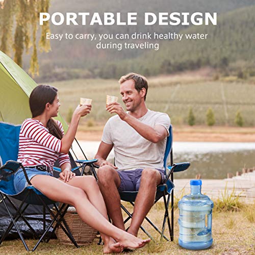 Jarro de garrafa de água pura VICASKY, recipiente reutilizável portátil de água mineral, balde de ar