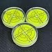 YMGBHNKJLS 3Pcs Small Circular Bubble Levels 32x7mm Round Spirit Level Measuring Layout Tools Levels