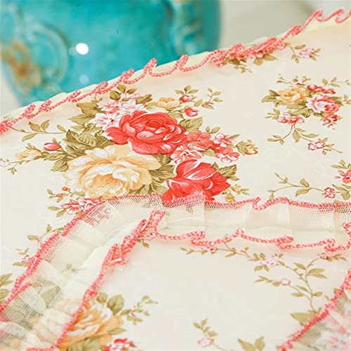 BMINO 3 stücke Mantel Toilettenkasten CloseSTOOL Tankdeckel Toilette Sitz Deckel Cover Spitze Blume Gedruckt WC Bowl Bowl Toilette Weich Toilleten Sitz – Bild 4