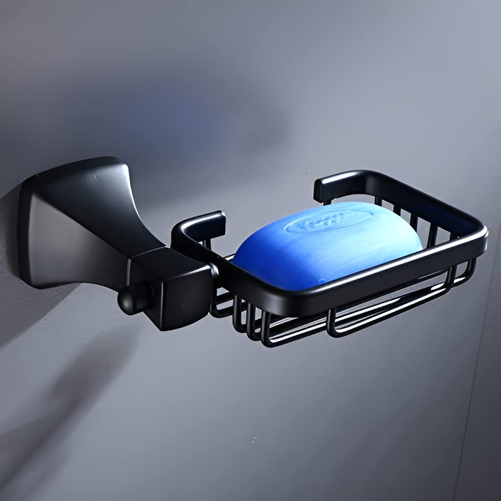 Plantex Space Aluminum Soap Dish/Soap Stand/Soap Holder/Bathroom Soap Holder/Bathroom Accessories (Black) (B07VXJKWK2) Amazon Price History, Amazon Price Tracker