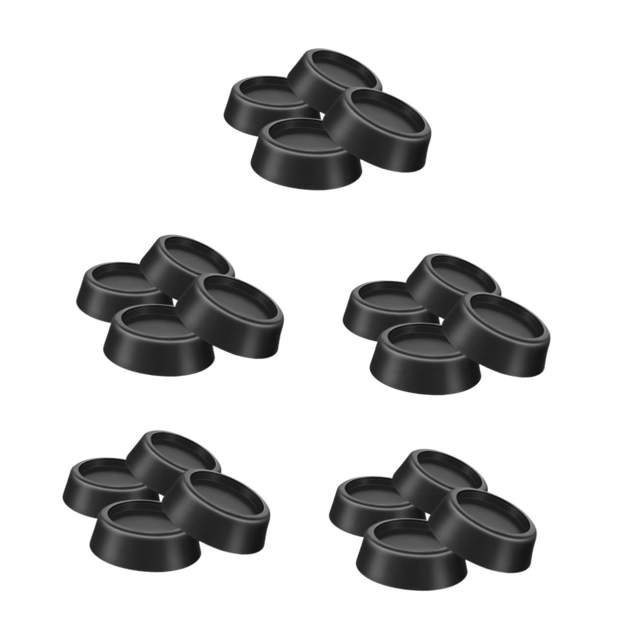 Alipis 20stücke Anti-vibrations-fußpolster Für Waschmaschinen Und Trockner Rutschfeste Gummimatte Material Stabilisiert Geräte Und Geräuschentwicklung Für Zuhause Und Gewerbe