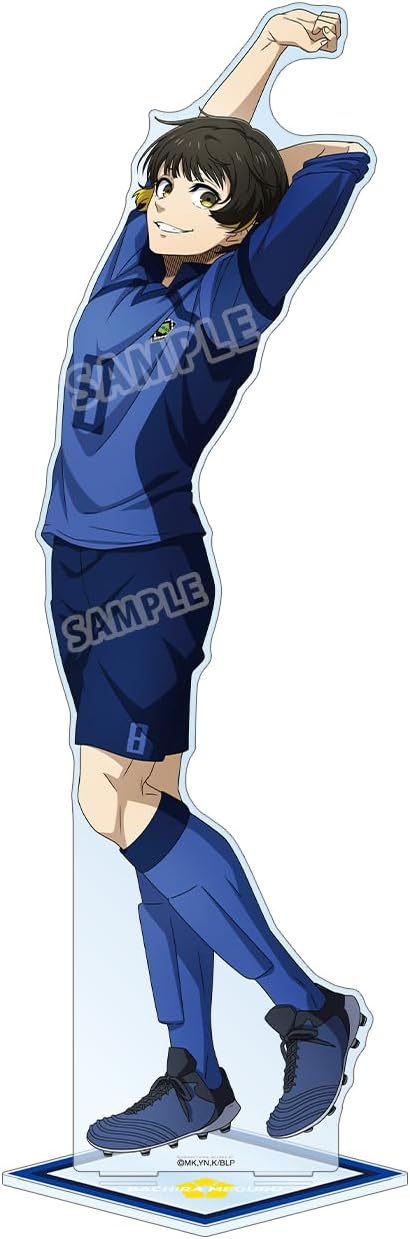 TV Anime Blue Rock Illustrated Hachiraku Guru Yumi Ver. Extra Large Acrylic Stand