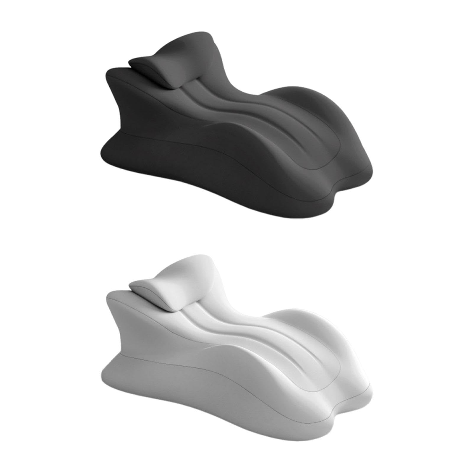 Wedge Prone Position Bed Pillow Kit Multifunctional for Backrest Lightweight Dark Grey-image-43