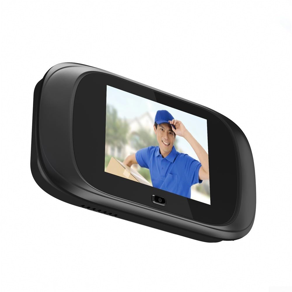 Spioncino digitale per porta, con schermo LCD HD da 2,8 pollici, obiettivo grandangolare da 100°, adatto per porte di spessore 35-110 mm