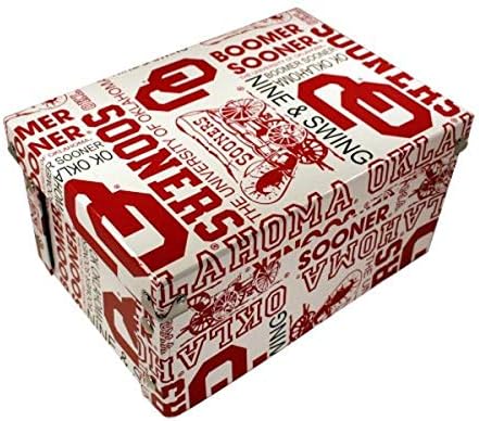 Sooner Box NCAA Oklahoma Sooners Collapsible Boxxer Storage Boxes 4-Pack : Amazon ...