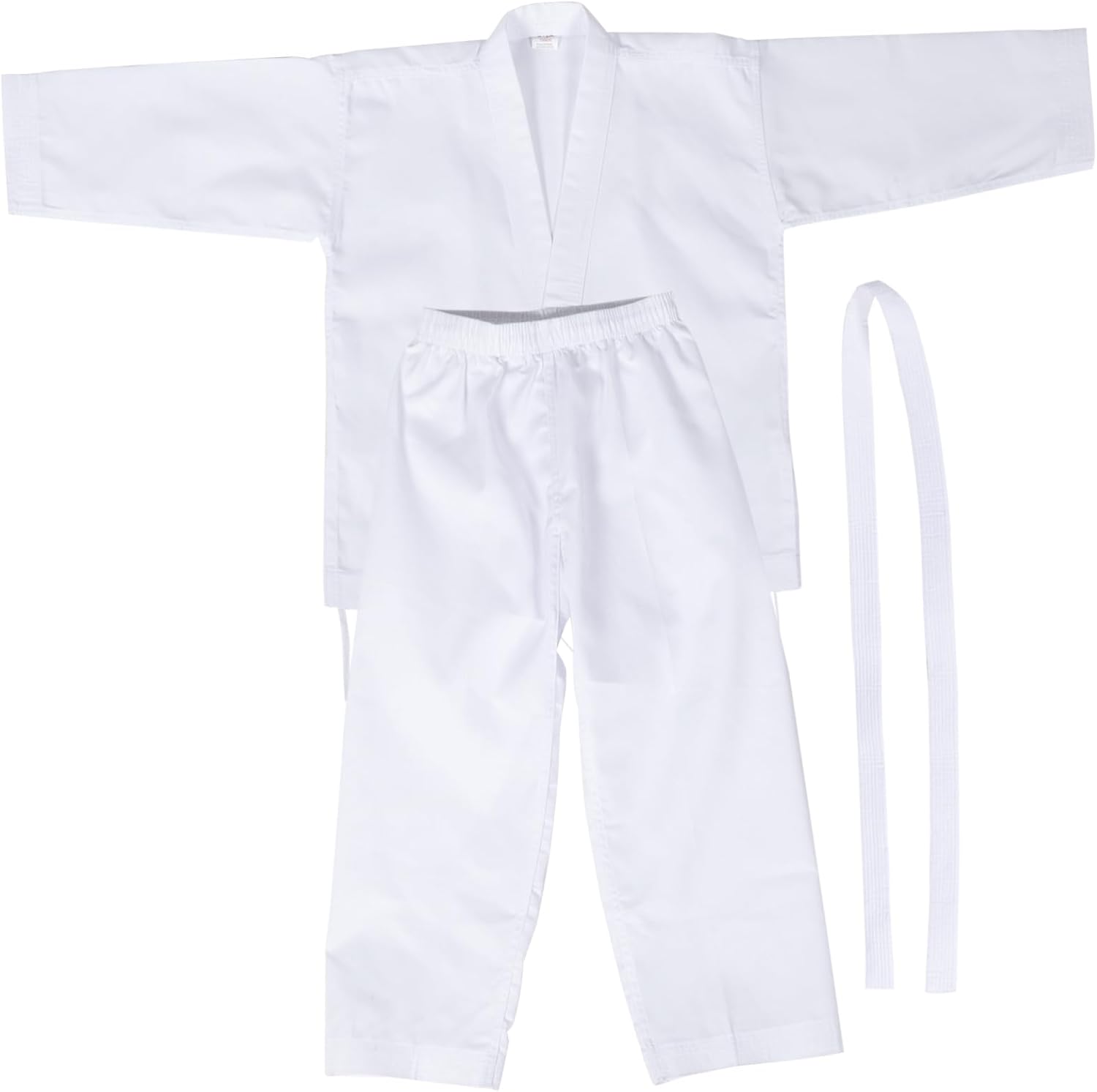 Ipetboom 1Set Professional Karate Uniform Breathable and Comfortable Karate Costume for Adults Teens Durable Design with Reinforced Stitches for Training and Competitions