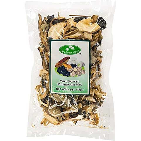 Mushroom House Dried Wild Forest Blend Mushrooms, 4 Oz Cover
