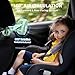 AMACOOL Battery Operated Stroller Fan, Baby Travel Essentials for Beach Disney, Newborn Boy & Girl Showers Gifts Registry Search, Rechargeable Clip On Fan for Car Seat Wagon Crib Bike Treadmill