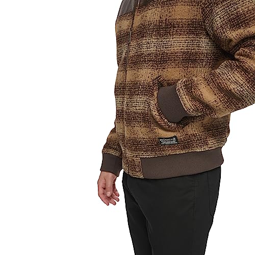 Image of Levi's Men's Mixed Media Western Plaid Bomber Jacket
