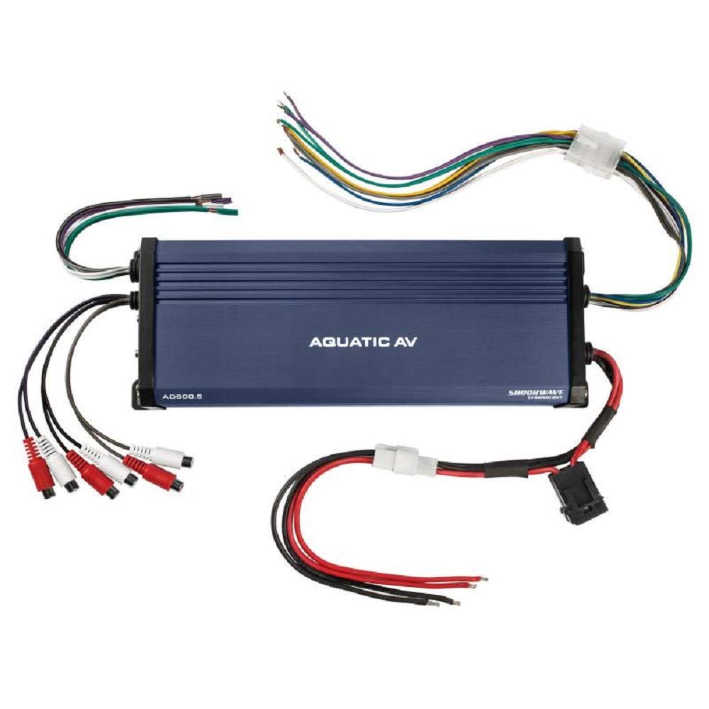 Aquatic AV 5 Channel Compact Marine Amplifier AD600.5