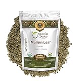 Organic Way Mullein Leaf Powder (Verbascum thapsus) - European Wild-Harvest | Organic & Kosher Certified | Vegan, Non GMO & Gluten Free | USDA Certified | Origin - Albania (1/2Lbs / 8Oz)