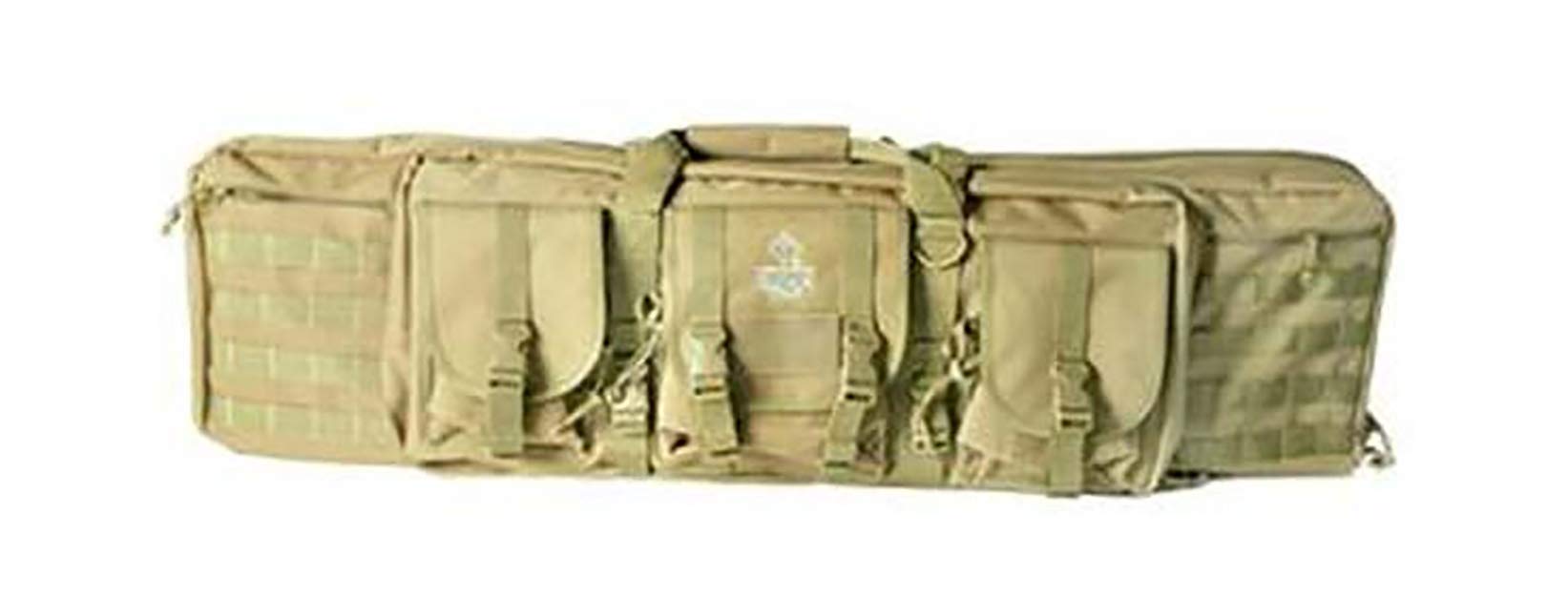 Rukx Gear 36" Tactical Double Gun Case, Tan Large