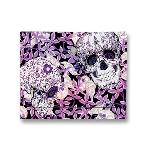Image of MightySkins Skin Compatible with Alienware X14 R2 (2023) Full Wrap Kit - Flower Skull | Protective, Durable, and Unique Vinyl Decal wrap Cover | Easy to Apply & Change Styles | Made in The USA