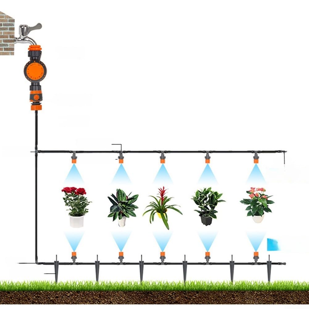 Minuteur mécanique pour robinet d'arrosage manuel de jardin, bouton de contrôle d'irrigation de jardin, sans pile