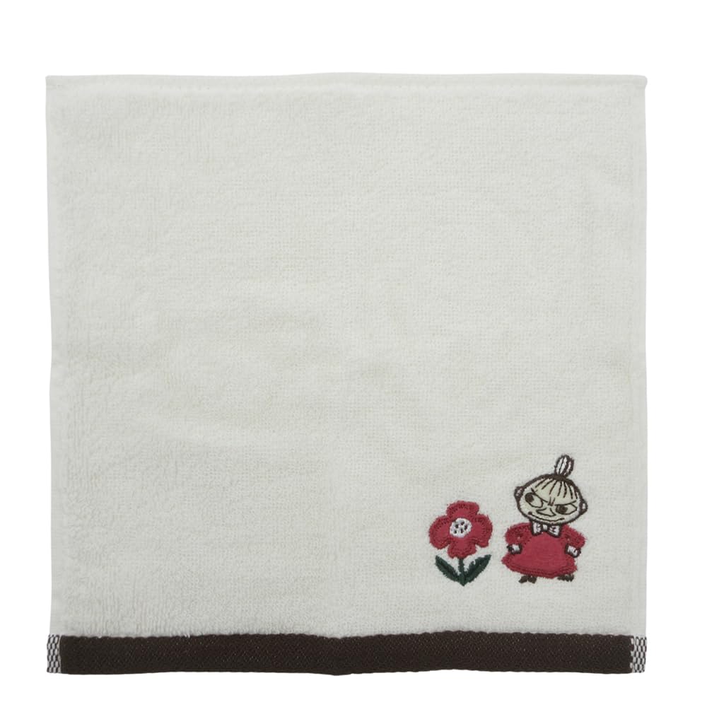 さきのばし様追加分。MOOMIN 刺繍ハンカチ ホワイト Amazon｜ムーミン[ミニタオル]巾着入りタオルハンカチ/クッカ 北欧