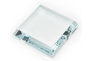 StayMax Crystal Glass Display Stand for Collectibles: Showcase Your Treasures with Elegance