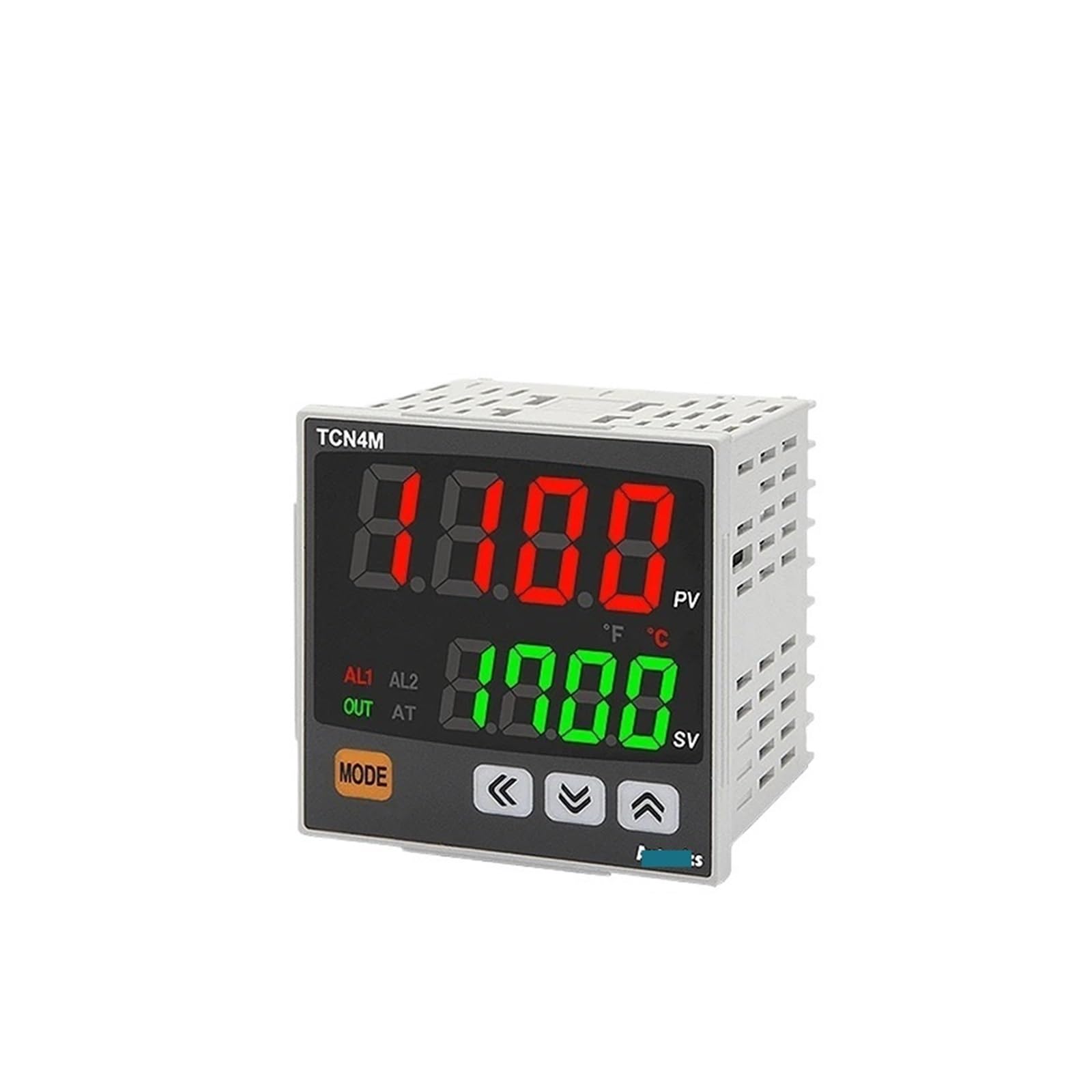 Controlador de Temperatura TCN4M-24R W72 X H72 con Pantalla Dual, Control PID de 4 dígitos, relé y Salida SSR, 2 Salidas de Alarma, 100-240 V CA