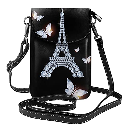Sac à bandoulière flamant rose pour téléphone portable, idéal pour flâner à Paris en été