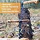EFUTURETIME Holzbohrer Manuell Bushcraft, φ25x230mm, Bushcraft Bohrer Multifunktional, Holzbohrer Scotch Eye, Handbohrer Holz für Holzbearbeitung, Outdoor Survival, Camping, Bushcraft Arbeiten