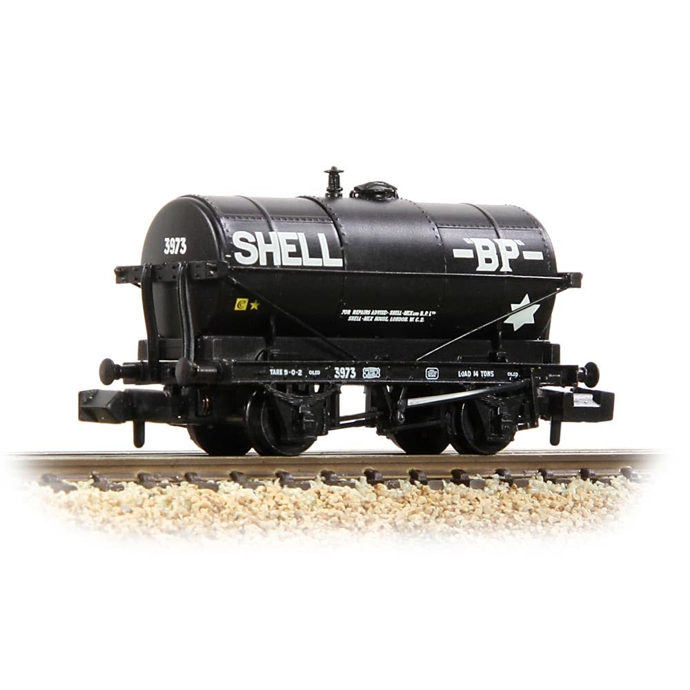 Graham Farish Black 373-660 14T Tank Wagon Shell/Bp 3973 N Gauge