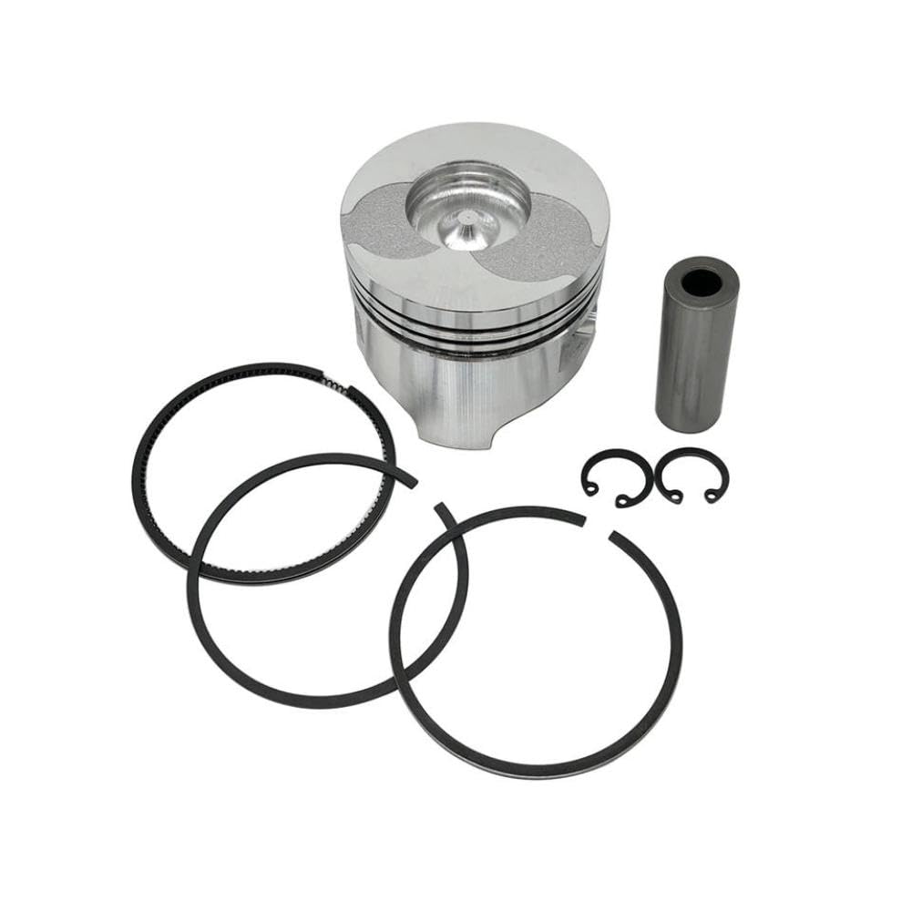 de aros de pistón compatible con generador de motor diésel de 4 tiempos, 4,3 KW, refrigerado por aire, 173F
