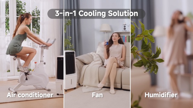 Image of Uthfy 6,500 BTU Portable Air Conditioners, 4-in-1 Portable AC Unit with Cool, Fan, Dehumidifier, Sleep Mode, 24H Timer, Up to 280 Sq.Ft Air Conditioner for Home, Bedroom, Office, Window Kit & Remote