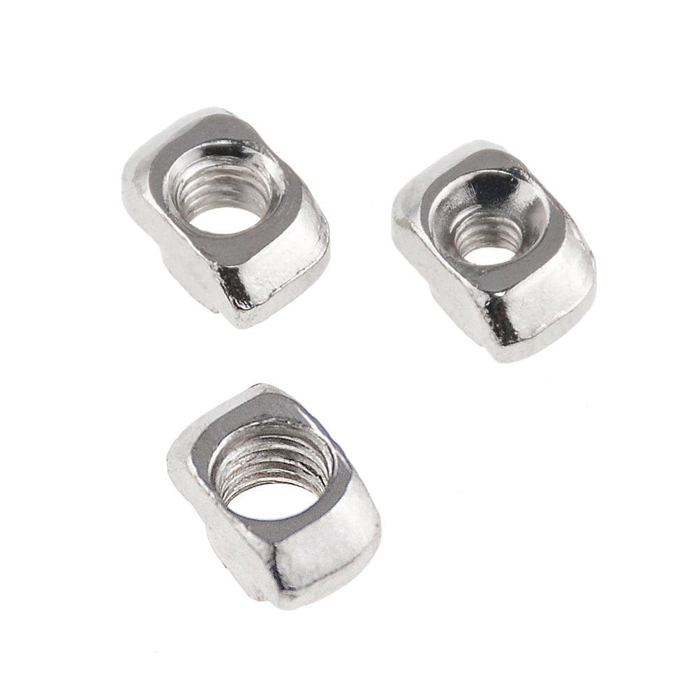 96pcs/Box T-Nut Set Hammer Head T Nut Kit M3 M4 M5 M6 M8 Connector Nickel Plated for 20 Series Aluminium Profile Accessories