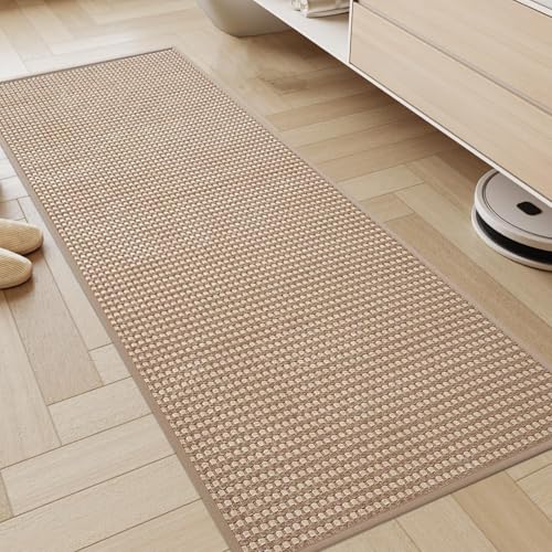 KMVIZI Tapis Cuisine 45x120cm, Chenille Tapis Cuisine Devant Evier, Antidérapant et Lavable,...