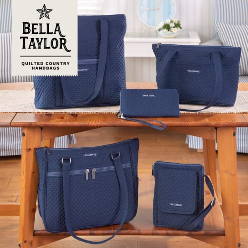 Image of Bella Taylor Simple Crossbody, Quilted Handbag for Women