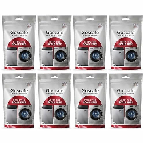 Image of WIXOM L G Washing Machine Cleaner - Tub & Drum Descaling Powder For Top & Front Load - Pack OF 8 (100 Gm Each)